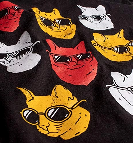 Cool Cats | Kittyn Lover, Fun Kittens Mom Funny Owner V-Neck T-Shirt For Women-(Vneck,M) Black 7 Cool Cats | Kittyn Lover, Fun Kittens Mom Funny Owner V-Neck T-Shirt For Women-(Vneck,M) Black - Image 5