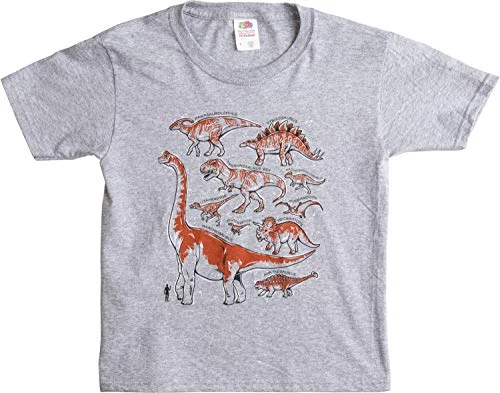 Dinosaur Species | Cool Dino Fan T-rex Raptor Boy Girl Party Child Kid's T-Shirt 3 Dinosaur Species | Cool Dino Fan T-rex Raptor Boy Girl Party Child Kid's T-Shirt
