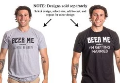Beer Me, I'm Getting Married/Groom Groomsmen Funny Bachelor Party Joke T-Shirt 9 Beer Me, I'm Getting Married/Groom Groomsmen Funny Bachelor Party Joke T-Shirt -T-Shirt Store 51gJQnbEevL