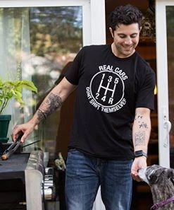 Real Cars Don't Shift Themselves | Funny Auto Racing Mechanic Manual T-Shirt -T-Shirt Store 51kAmendI2L
