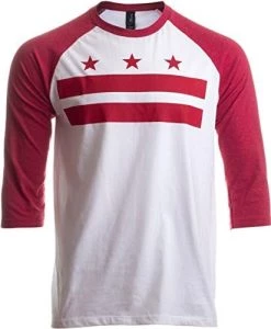 Washington, DC Flag | D.C. Capitol Raglan Shirt, Baseball T-Shirt For Men Women -T-Shirt Store 51lBw6e3FCL. AC