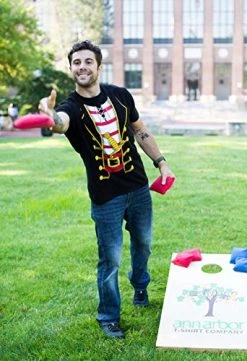 Pirate Costume | Jumbo Print Novelty Funny Caribbean Cruise Shirt Unisex T-Shirt -T-Shirt Store 51mas5EwsDL 1