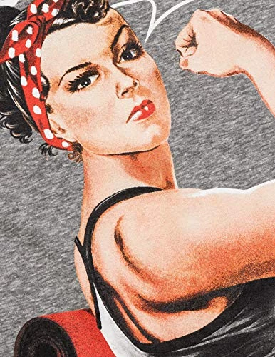 Rosie The Yogi | Cute, Funny Riveter Yoga Mat Fun Workout Racerback Tank Top For Women 7 Rosie The Yogi | Cute, Funny Riveter Yoga Mat Fun Workout Racerback Tank Top For Women - Image 5