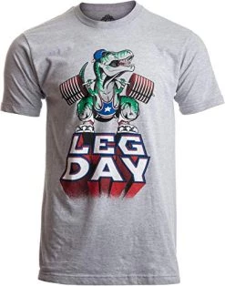 Leg Day | Funny Weight Lifting Olympic Barbell Training Squat Workout T-Shirt
