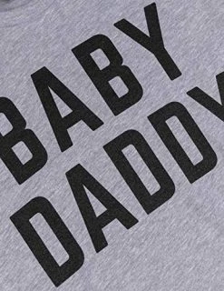 Tall Tee: Baby Daddy | Funny New Father, Father's Day Dad Gift Humor Joke Papa T-Shirt-(Tall,L) -T-Shirt Store 51oLpF0lIUL