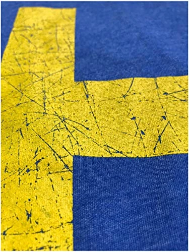 Swedish Flag | Vintage Style, Retro-Feel Sweden Flag & Kronor Unisex T-Shirt 7 Swedish Flag | Vintage Style, Retro-Feel Sweden Flag & Kronor Unisex T-Shirt - Image 5