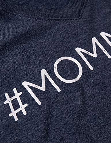 #MOMMODE (Mom Mode) | Funny Sons Daughters Kid Kids Mom Mommy V-Neck T-Shirt Women-(Vneck,S) Vintage Navy 7 #MOMMODE (Mom Mode) | Funny Sons Daughters Kid Kids Mom Mommy V-Neck T-Shirt Women-(Vneck,S) Vintage Navy - Image 5