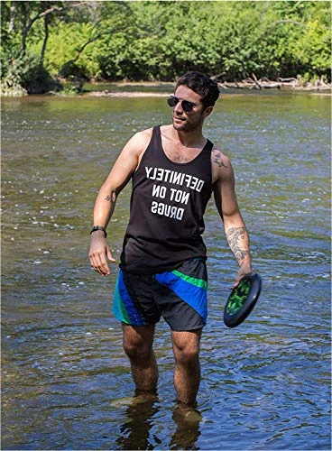 Definitely Not On Drugs | Funny Party, Rave, Festival Club Humor Unisex Tank Top 4 Definitely Not On Drugs | Funny Party, Rave, Festival Club Humor Unisex Tank Top - Image 2