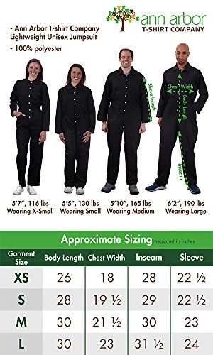 Ann Arbor T-shirt Co. Costume Jumpsuit | Halloween Cosplay Flight Jump Suit Unisex Men Women - Multiple Colors 7 Ann Arbor T-shirt Co. Costume Jumpsuit | Halloween Cosplay Flight Jump Suit Unisex Men Women - Multiple Colors - Image 5