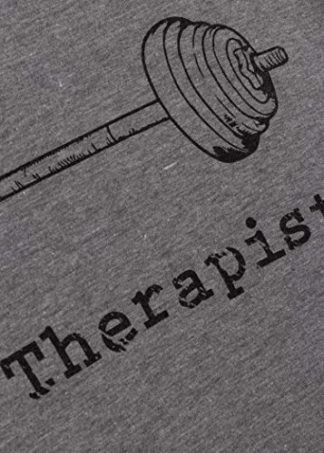 My Therapist (Barbell) | Funny Workout Working Out Weight Lifting Lifter V-Neck Women 3 My Therapist (Barbell) | Funny Workout Working Out Weight Lifting Lifter V-Neck Women
