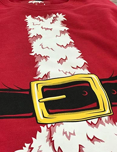 Santa Claus Costume | Novelty Christmas Sweater, Holiday Crewneck Sweatshirt 7 Santa Claus Costume | Novelty Christmas Sweater, Holiday Crewneck Sweatshirt - Image 5