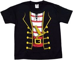 Pirate Costume | Jumbo Print Novelty Funny Caribbean Cruise Shirt Youth T-Shirt -T-Shirt Store 51yoyvlZAUL 2