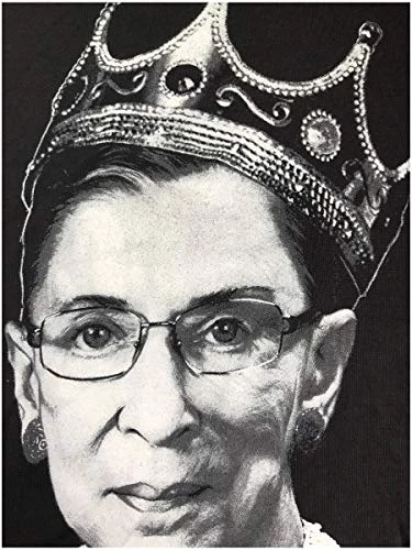 Notorious R.B.G. Progressive Liberal Ruth Bader Ginsburg Flowy Ladies' T-Shirt-Flowy,XL 6 Notorious R.B.G. Progressive Liberal Ruth Bader Ginsburg Flowy Ladies' T-Shirt-Flowy,XL - Image 4