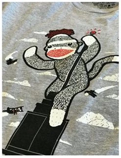 King Sock Monkey Kong | Funny Cute Stuffed Animal Toy Humor Men Women T-Shirt-(Adult,3XL) Sport Grey 10 King Sock Monkey Kong | Funny Cute Stuffed Animal Toy Humor Men Women T-Shirt-(Adult,3XL) Sport Grey -T-Shirt Store 612mluGzQdL