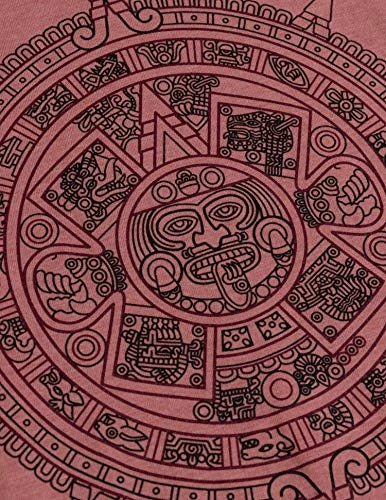 Aztec Sunstone | Ancient Mexican Calendar Sun Stone Spiritual V-Neck T-Shirt Top For Women 6 Aztec Sunstone | Ancient Mexican Calendar Sun Stone Spiritual V-Neck T-Shirt Top For Women - Image 4