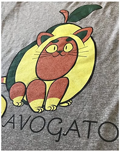 Avogato | Funny Cute Avocado Cat Joke Arigato Graphic V-Neck T-Shirt For Women 7 Avogato | Funny Cute Avocado Cat Joke Arigato Graphic V-Neck T-Shirt For Women - Image 5