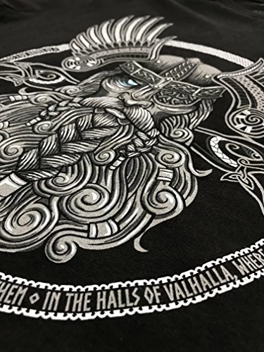 Odin | Norse Mythology God Valkyrie Valhalla Viking Raven Nordic Thor T-Shirt 5 Odin | Norse Mythology God Valkyrie Valhalla Viking Raven Nordic Thor T-Shirt - Image 5
