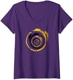 Womens The Land: Dragon Spiral V-Neck T-Shirt -T-Shirt Store A1EamYo9osL. CLa7C5002C4687C51DsNfTZtmL.png7C02C02C5002C4682B0.02C0.02C500.02C468.0 AC