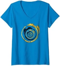 Womens The Land: Dragon Spiral V-Neck T-Shirt -T-Shirt Store A1caXFqGhGL. CLa7C5002C4687C51DsNfTZtmL.png7C02C02C5002C4682B0.02C0.02C500.02C468.0 AC