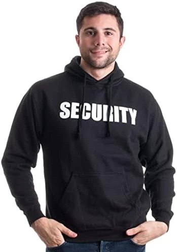 Security | Security Guard Fleece Hoody, Glow In The Dark Hooded Sweatshirt 6 Security | Security Guard Fleece Hoody, Glow In The Dark Hooded Sweatshirt - Image 4