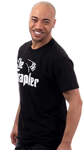 The Grappler | Funny Wrestling Grappling BJJ Jiu Jitsu Judo Sambo Jiujitsu Joke T-Shirt For Men Women-(Adult,M) Black 4 The Grappler | Funny Wrestling Grappling BJJ Jiu Jitsu Judo Sambo Jiujitsu Joke T-Shirt For Men Women-(Adult,M) Black - Image 3