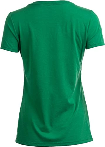 I'll Shamrock Your World | Funny St Pat's Paddy Patrick V-Neck T-Shirt For Women 3 I'll Shamrock Your World | Funny St Pat's Paddy Patrick V-Neck T-Shirt For Women - Image 2