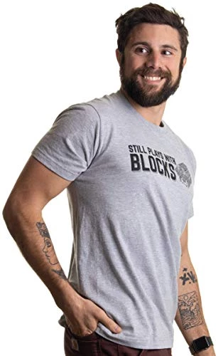 Still Plays With Blocks Tee | Funny Engine Mechanic Car Guy Truck Repair Men T-Shirt 5 Still Plays With Blocks Tee | Funny Engine Mechanic Car Guy Truck Repair Men T-Shirt - Image 3