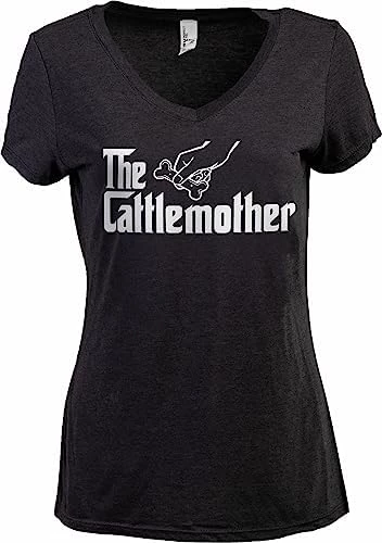 The Dogmother | Funny Cute Dog Mother Mom Owner Pet Doggo Pup Women V-Neck T-Shirt 12 The Dogmother | Funny Cute Dog Mother Mom Owner Pet Doggo Pup Women V-Neck T-Shirt - Image 10