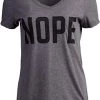 Nope | Funny Grumpy Sarcastic Sarcasm Bad Attitude For Grandma Mom Women T-Shirt -T-Shirt Store 4196VUoOM3L