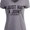 I Just Had A Joint (Replacement) | Funny Surgery Hip Shoulder Knee Women's V-Neck T-Shirt Top -T-Shirt Store 419JxwZagpL