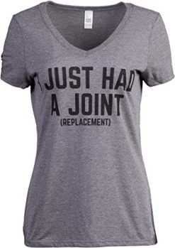 I Just Had A Joint (Replacement) | Funny Surgery Hip Shoulder Knee Women's V-Neck T-Shirt Top