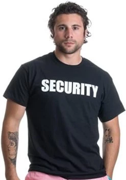 Security | Event Safety Guard Two Side Print Black W/Tall Sizes Unisex T-Shirt 13 Security | Event Safety Guard Two Side Print Black W/Tall Sizes Unisex T-Shirt -T-Shirt Store 41A8QykD9kL. AC