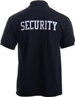 Security | Professional Security Officer, Guard Unisex DryBlend Collared Shirt -T-Shirt Store 41AMimByzhL