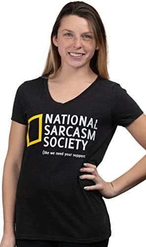 National Sarcasm Society (Like We Need Your Support) | Funny Sarcastic T-Shirt 8 National Sarcasm Society (Like We Need Your Support) | Funny Sarcastic T-Shirt - Image 6