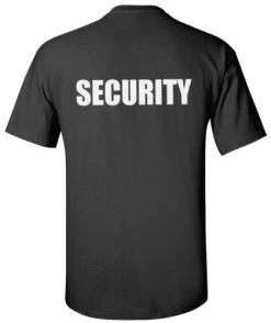 Security | Event Safety Guard Two Side Print Black W/Tall Sizes Unisex T-Shirt 10 Security | Event Safety Guard Two Side Print Black W/Tall Sizes Unisex T-Shirt -T-Shirt Store 41IWZiyThBL