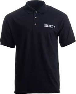 Security | Professional Security Officer, Guard Unisex DryBlend Collared Shirt -T-Shirt Store 41JwtrSdalL