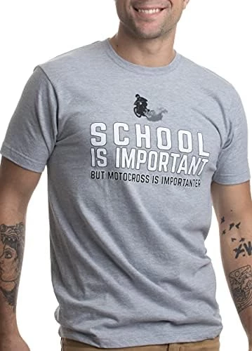 School Is Important, But Motocross Is Importanter | Motorcycle Dirt Bike T-Shirt 8 School Is Important, But Motocross Is Importanter | Motorcycle Dirt Bike T-Shirt - Image 6
