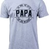 Papa: Man, Myth, Bad Influence | Funny New Baby Grandparent Humor Joke Graphic Men Pappy T-Shirt 1 Papa: Man, Myth, Bad Influence | Funny New Baby Grandparent Humor Joke Graphic Men Pappy T-Shirt -T-Shirt Store 41QENjT60WL