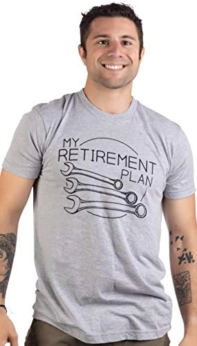 My (Mechanic) Retirement Plan | Funny Car Wrench Auto Racing Retiree T-Shirt-(Adult,M) 4 My (Mechanic) Retirement Plan | Funny Car Wrench Auto Racing Retiree T-Shirt-(Adult,M) - Image 2