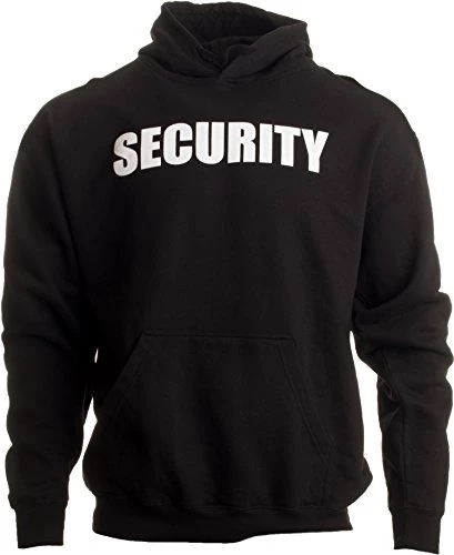 Security | Security Guard Fleece Hoody, Glow In The Dark Hooded Sweatshirt 4 Security | Security Guard Fleece Hoody, Glow In The Dark Hooded Sweatshirt - Image 2