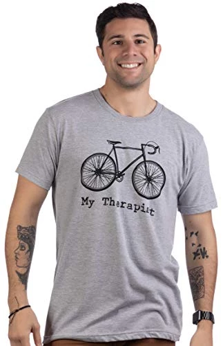My Therapist (Bicycle) | Funny Bike Riding Rider Cycling Cyclist Man T-Shirt 4 My Therapist (Bicycle) | Funny Bike Riding Rider Cycling Cyclist Man T-Shirt - Image 2