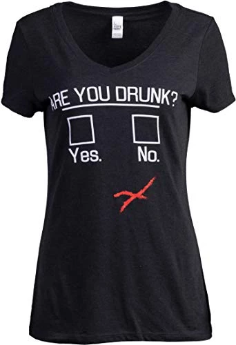 You Drunk? | Funny Beer Drinking, Bar Party Humor Gag Gift Women's T-Shirt-(Vneck,L) Black 3 You Drunk? | Funny Beer Drinking, Bar Party Humor Gag Gift Women's T-Shirt-(Vneck,L) Black