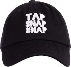 Tap, Snap, Or Nap | Brazilian Jiu Jitsu MMA Submission Fighting Men Women Baseball Dad Hat Black