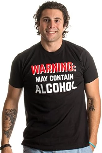 Warning: May Contain Alcohol | Funny Beer Concert Party Bar Humor Unisex T-Shirt 9 Warning: May Contain Alcohol | Funny Beer Concert Party Bar Humor Unisex T-Shirt - Image 7