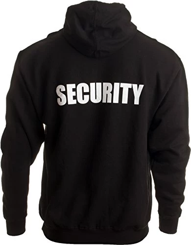 Security | Security Guard Fleece Hoody, Glow In The Dark Hooded Sweatshirt 5 Security | Security Guard Fleece Hoody, Glow In The Dark Hooded Sweatshirt - Image 3