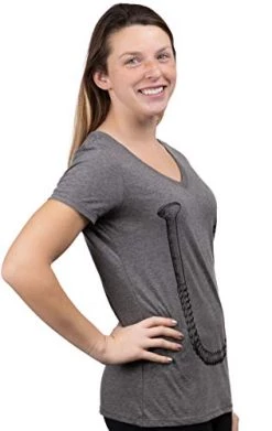 Screw You | Funny Sarcastic Sarcasm Party Humor Gag Gift Women's Pun Joke T-Shirt-(Vneck,S) Sport Grey