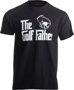 The Golf Father | Funny Saying Golfing Shirt, Golfer Ball Humor For Men T-Shirt