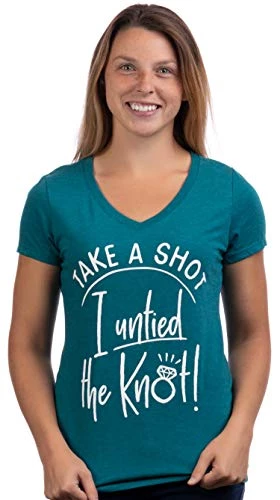 I Do, I Did, I'm Done | Funny Divorce Party Gift Divorcee Joke V-Neck T-Shirt Top For Women 3 I Do, I Did, I'm Done | Funny Divorce Party Gift Divorcee Joke V-Neck T-Shirt Top For Women