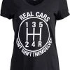 Real Cars Don't Shift Themselves | Funny Auto Racing Mechanic Manual T-Shirt-(Vneck,3XL) Heather Black 1 Real Cars Don't Shift Themselves | Funny Auto Racing Mechanic Manual T-Shirt-(Vneck,3XL) Heather Black -T-Shirt Store 41fA2pKkXgL