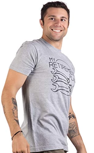 My (Mechanic) Retirement Plan | Funny Car Wrench Auto Racing Retiree T-Shirt-(Adult,M) 5 My (Mechanic) Retirement Plan | Funny Car Wrench Auto Racing Retiree T-Shirt-(Adult,M) - Image 3